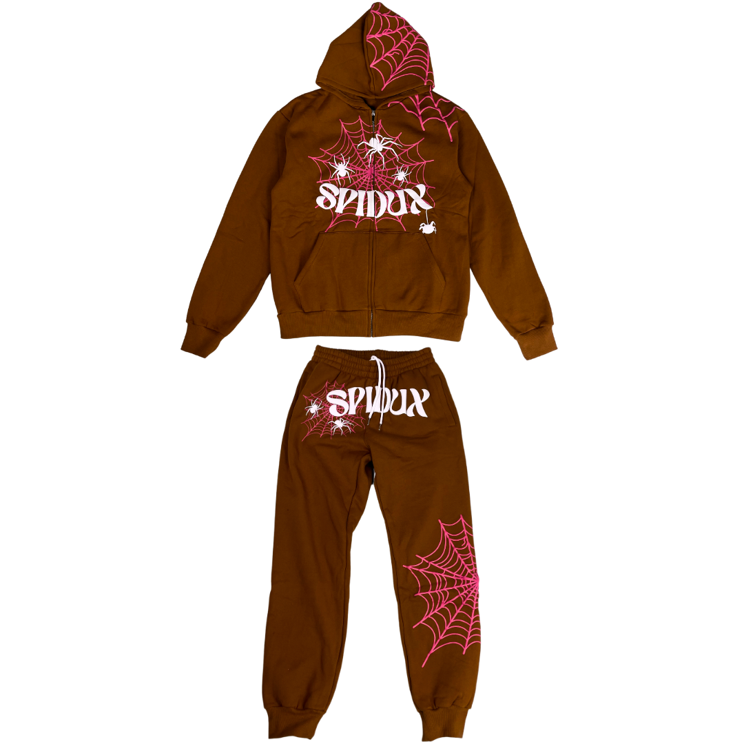 SPIDUX TRACKSUIT - BRUN