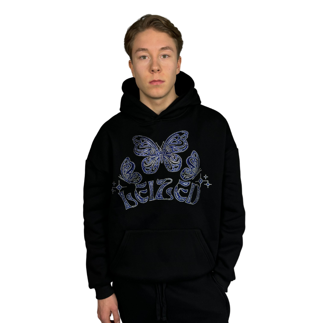 FJÄRIL HOODIE - BLÅ