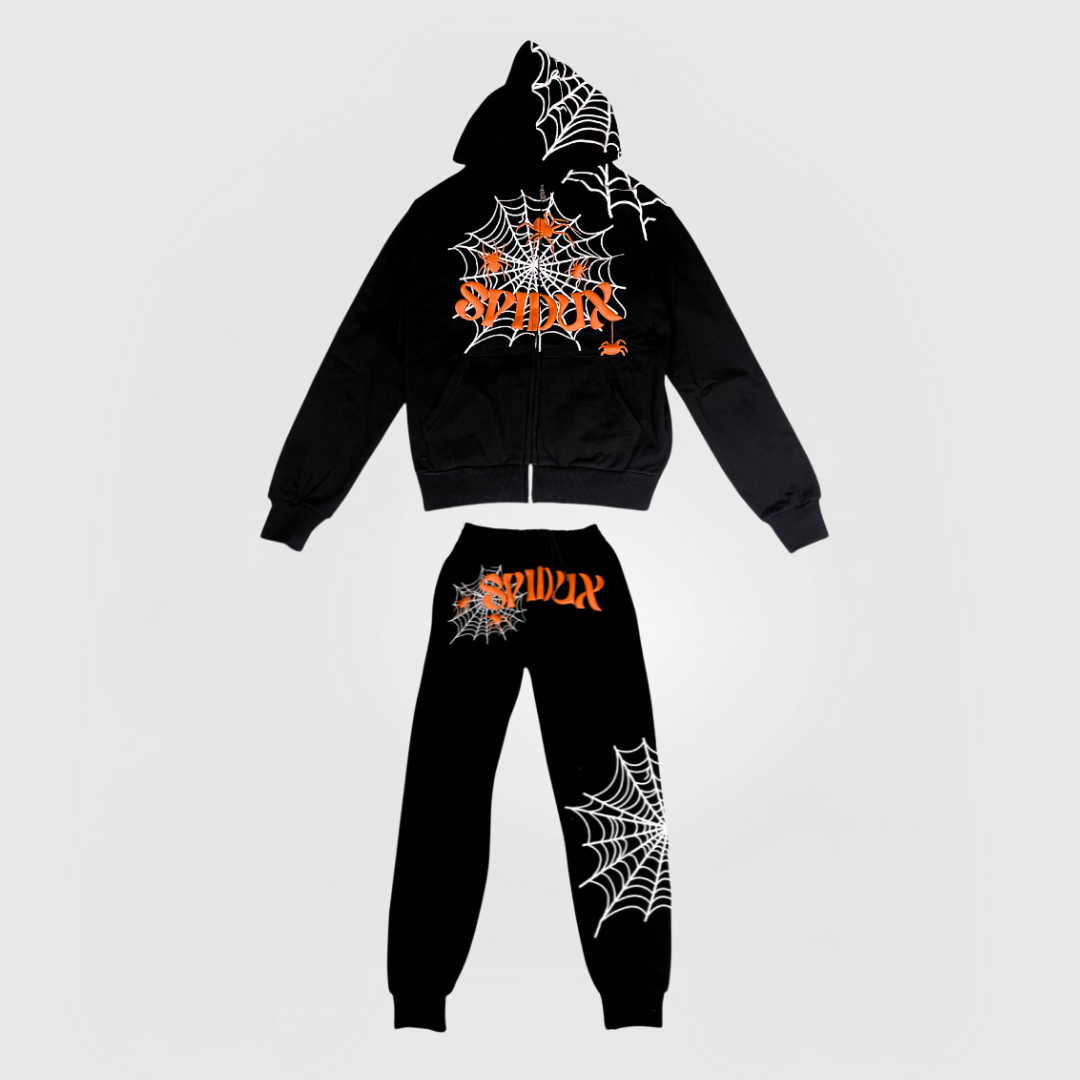 SPIDUX TRACKSUIT - SVART