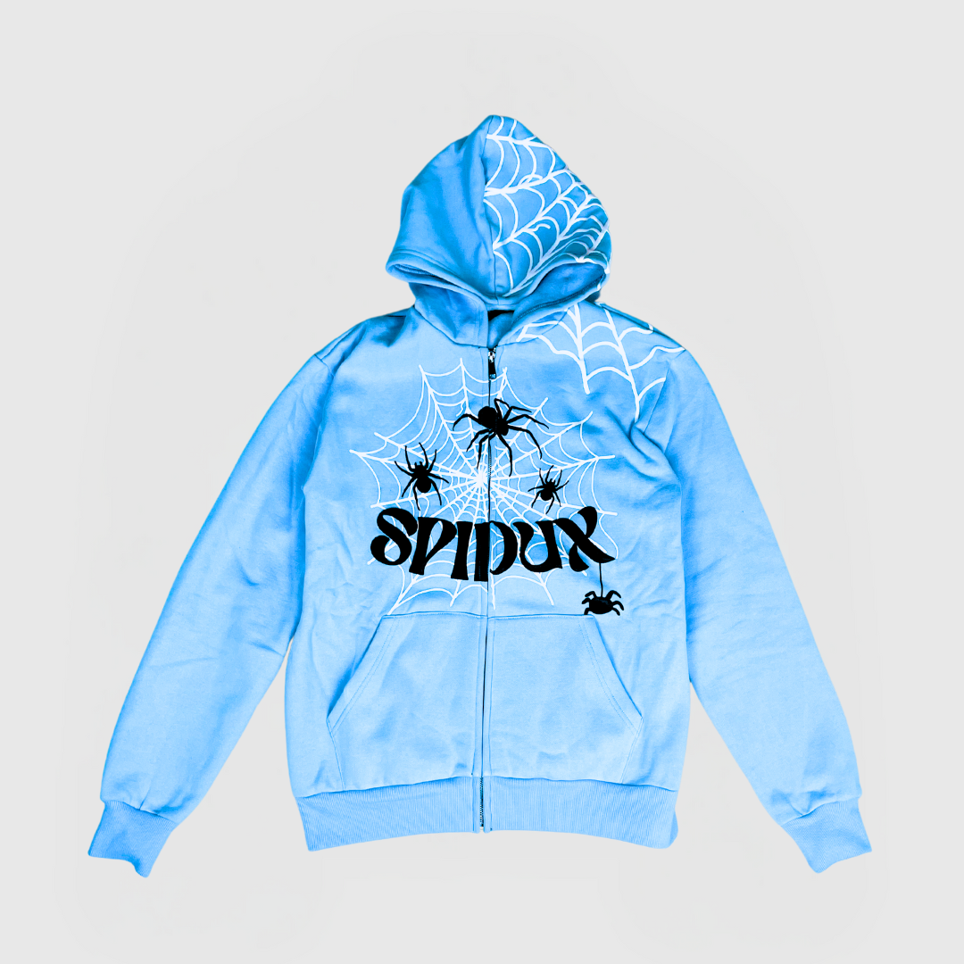 SPIDUX HOODIE - BLÅ