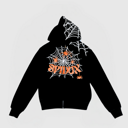 SPIDUX HOODIE - SVART