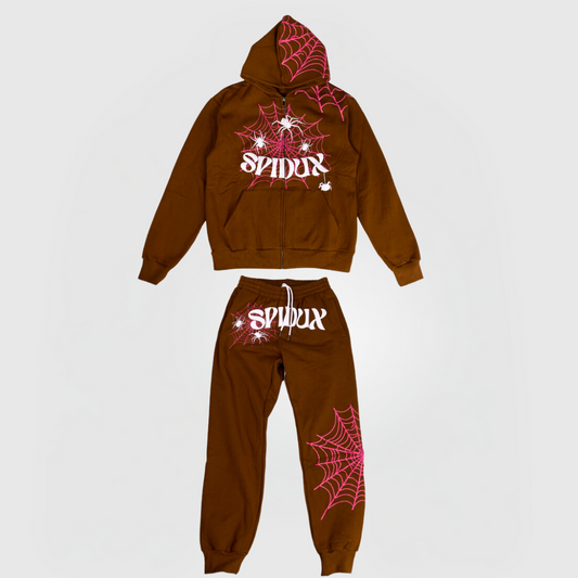 SPIDUX TRACKSUIT - BRUN